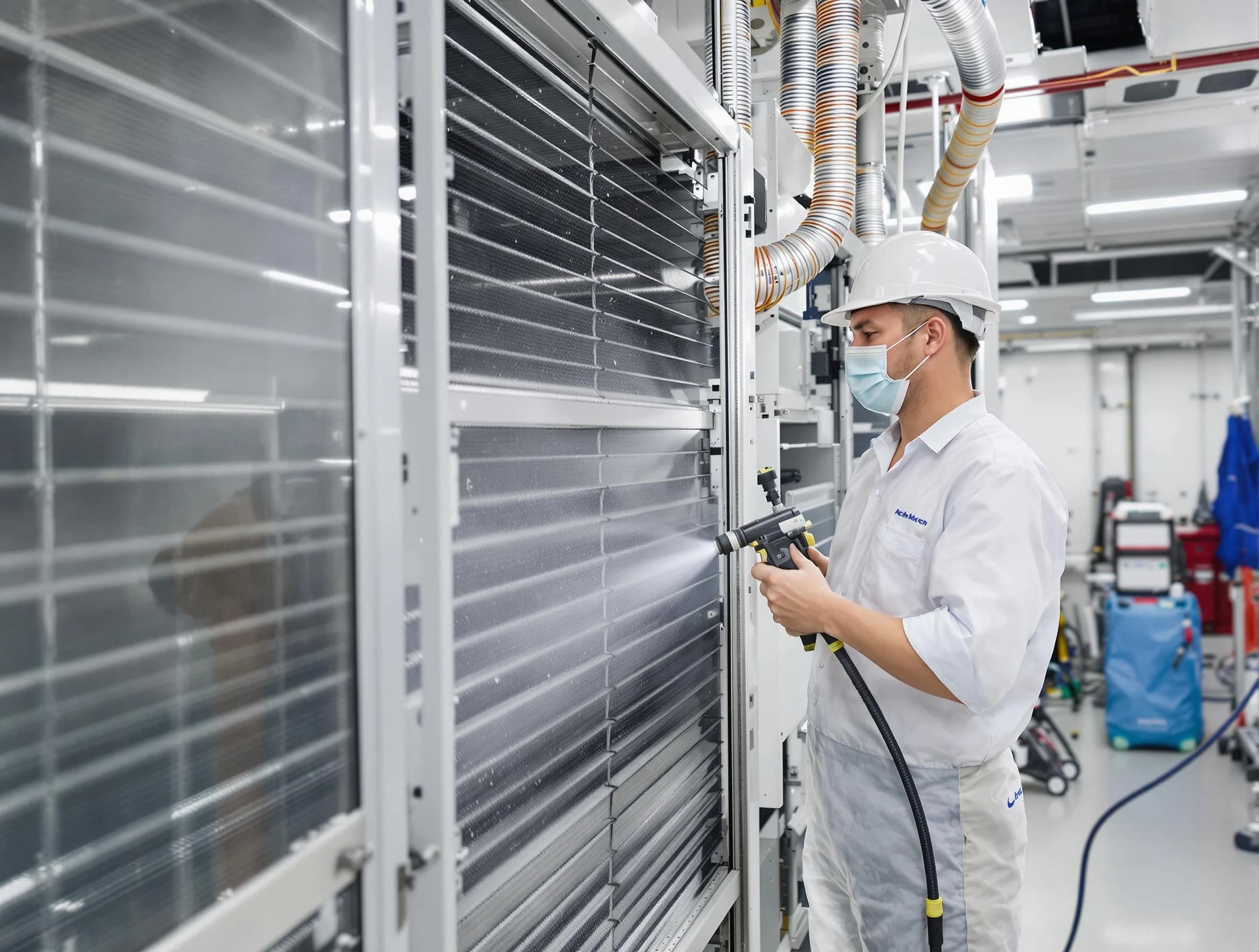 Professional AC coil cleaning by Santaquin Air Duct Cleaning in Santaquin