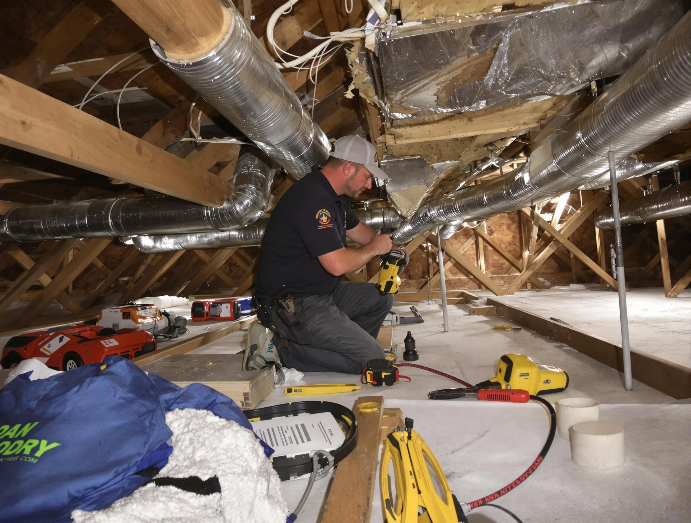Professional air duct repair by Santaquin Air Duct Cleaning in Santaquin