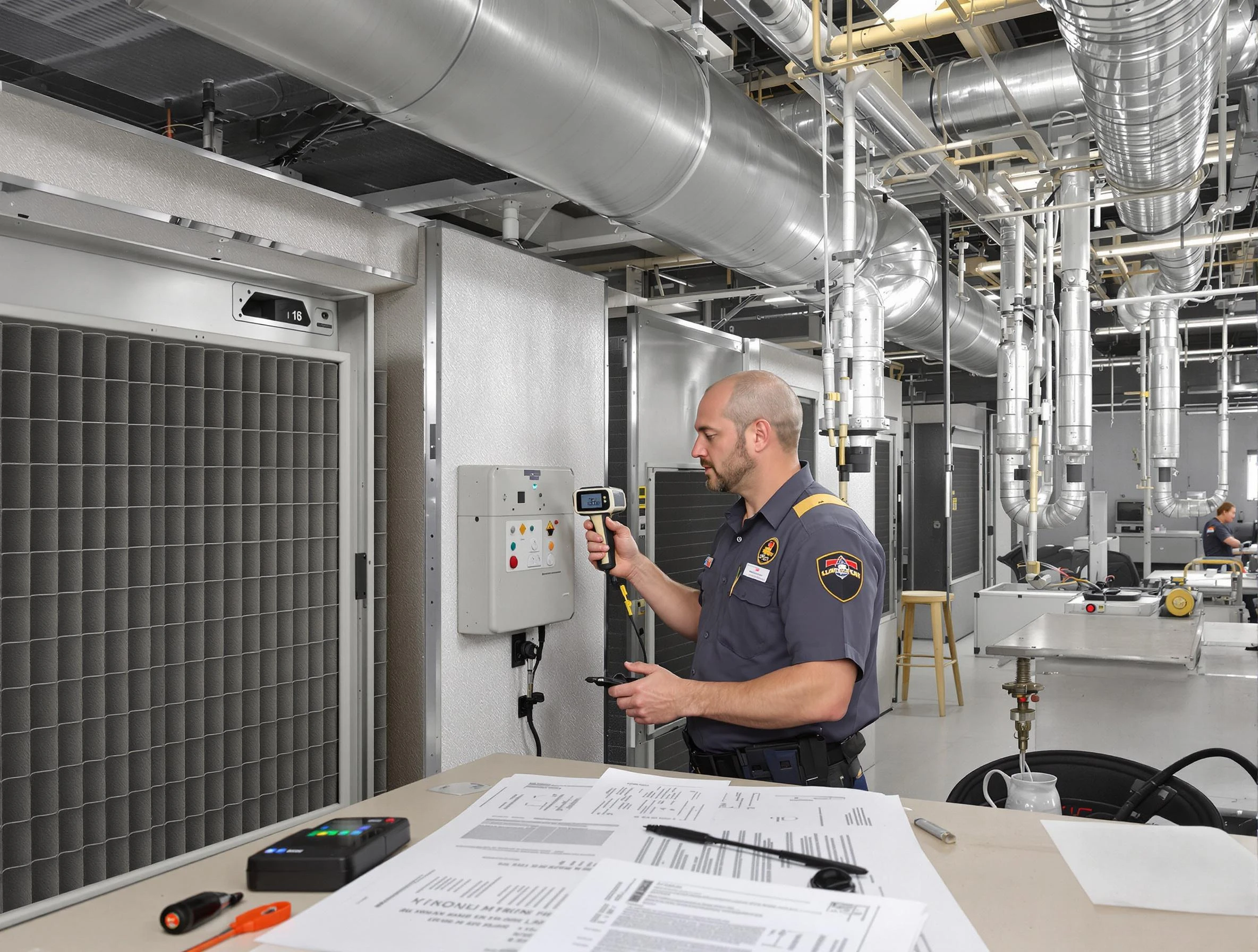 Professional filter system inspection by Santaquin Air Duct Cleaning in Santaquin