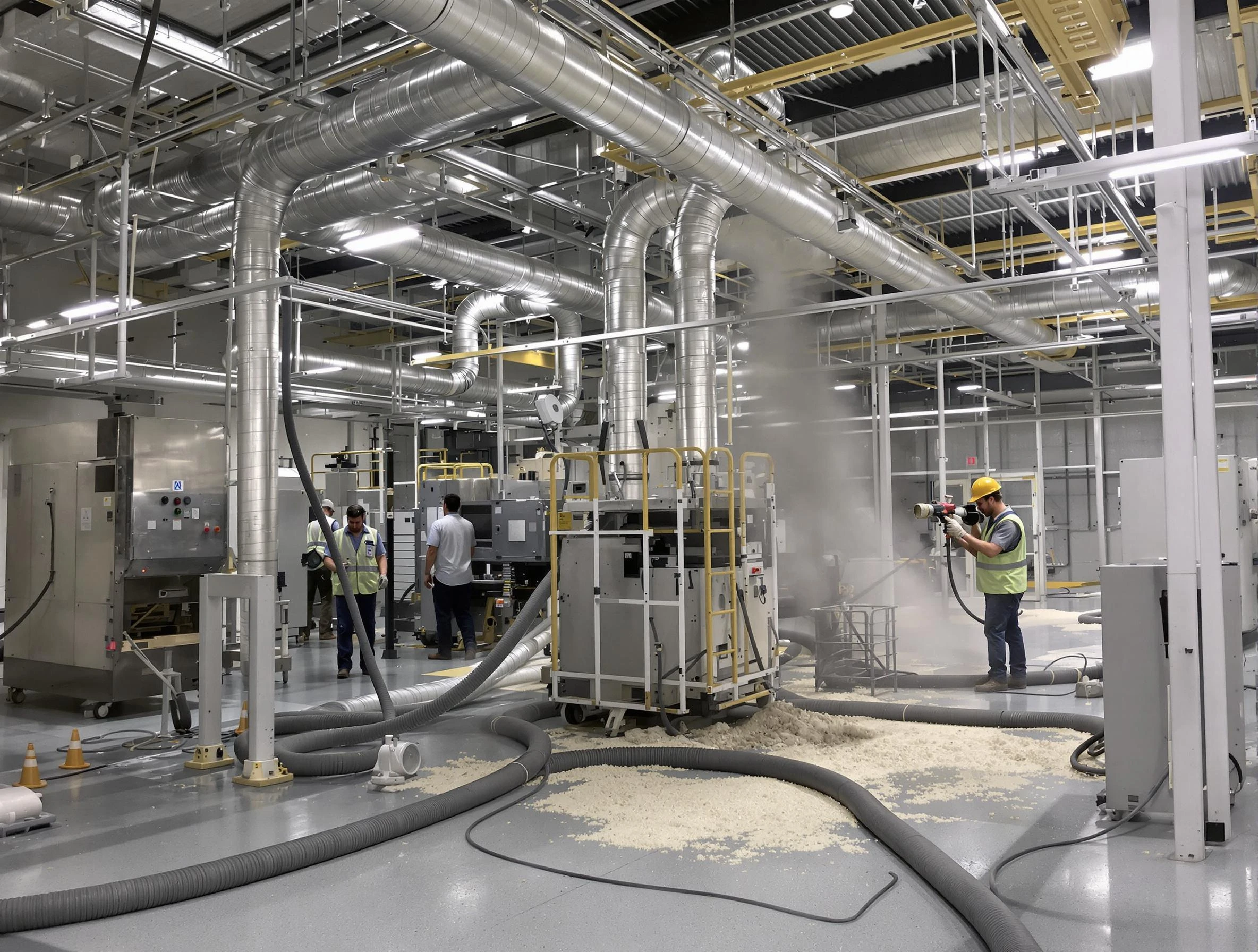 Heavy-duty industrial duct cleaning by Santaquin Air Duct Cleaning in Santaquin